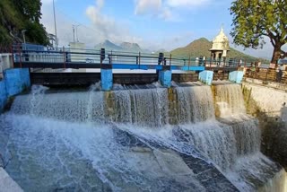 Gates of Fatehsagar lake Opened