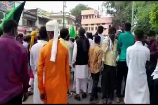 sir tan se juda slogan in eid procession khandwa