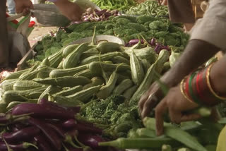 Vegetable prices are high in Vijayawada