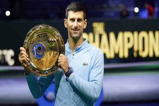 Novak Djokovic defeats Stefanos Tsitsipas  Novak Djokovic  Stefanos Tsitsipas  Novak Djokovic captures Astana Open title  Astana Open  അസ്‌താന ഓപ്പൺ  നൊവാക്ക് ജോക്കോവിച്ച്  സ്റ്റെഫാനോസ് സിറ്റ്സിപാസ്