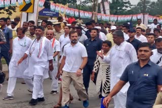 Rahul Gandhi Bharat Jodo Yatra at Tumkur