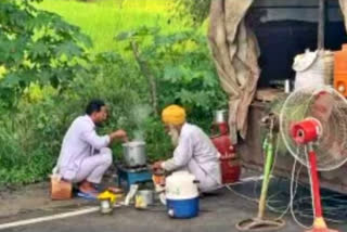 Farmers stage protest outside CM residence in Punjab's Sangrur