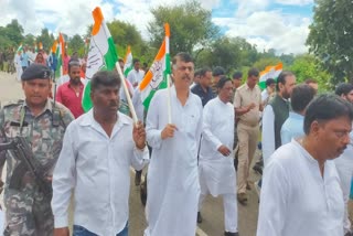 Jharkhand Congress started state level Bharat Jodo Padyatra from Lord Birsa Munda birthplace Ulihatu