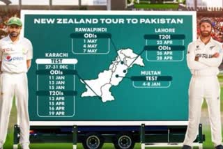 Pakisthan board announces newzleand tour schedule