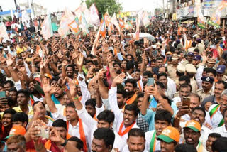 BJP candidate files nomination for Munugode bypoll