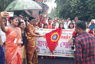 cultural procession inaugurated by prastuti parashar