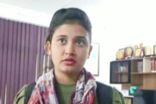 Actress Aishwarya Rai photo on girl admit card of BBMKU PG Economics exam