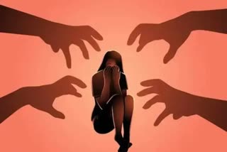 Minor raped in front of mother
