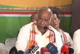 Mallikarjun Kharge in Guwahati