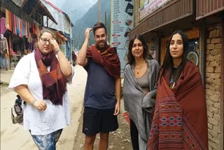 Aru valley favorite among Israeli tourists in KashmirEtv Bharat