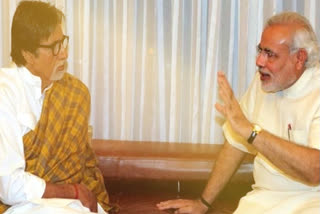 PM Modi greets megastar Amitabh Bachchan on birthday