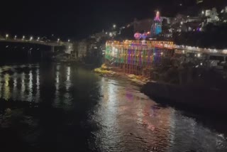 Khandwa Omkareshwar Jyotirlinga decorated