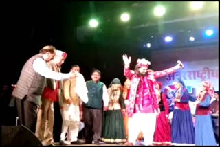 CM Jairam Nati Dance in Kullu Dussehra