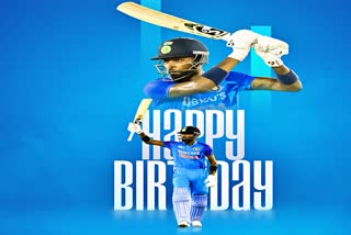 Happy Birthday Hardik Pandya  hardik pandya birthday  he now 29 years old  pandya in t20 world cup  team india  जन्मदिन मुबारक हो हार्दिक पांड्या  हार्दिक पांड्या जन्मदिन  टी20 वर्ल्ड कप में पंड्या  टीम इंडिया