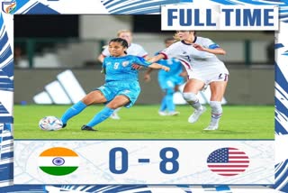 FIFA U-17 Womens World Cup: ଭାରତକୁ ୮-୦ ରେ ପରାସ୍ତ କଲା ଆମେରିକା