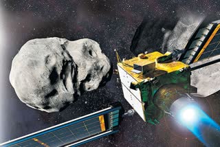 NASA CRASHES DART SPACECRAFT ON ASTEROID