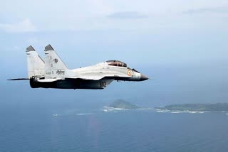 MiG 29K fighter aircraft crashed over sea