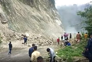 Landslide in Arunachal
