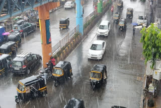 Heavy rain in Mumbai