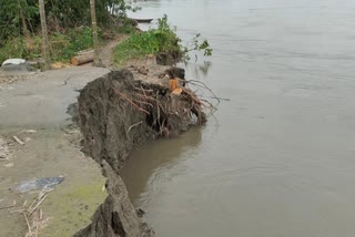 Beki River Erosion in Kalgachia