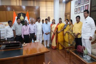 telangana assembly delegation visits haryana