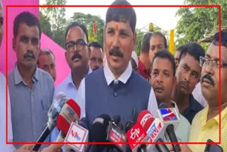 Bhabesh kalita slams congress at Baihata Chariali