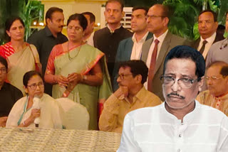 TMC MLA Tapas Chatterjee criticises party after not being invited to bijoya sammilani
