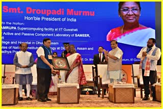 President Droupadi Murmu at IIT Guwahati