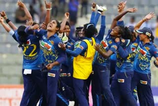 Sri Lankan team Celebration after victory