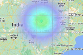 earthquake strikes Chhattisgarh  earthquake in Chhattisgarh  earthquake strikes Ambikapur  ಛತ್ತೀಸ್‌ಗಢದಲ್ಲಿ ಬೆಳ್ಳಂಬೆಳಗ್ಗೆ ಕಂಪಿಸಿದ ಭೂಮಿ  ಛತ್ತೀಸ್‌ಗಢದಲ್ಲಿ ಭೂಕಂಪನದ ಅನುಭವ  ಭೂಕಂಪಶಾಸ್ತ್ರದ ರಾಷ್ಟ್ರೀಯ ಕೇಂದ್ರ  ಛತ್ತೀಸ್‌ಗಢದಲ್ಲಿ ಬೆಳ್ಳಂಬೆಳಗ್ಗೆ ಭೂಕಂಪ