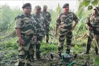 BSF Troops Shot Down Drone