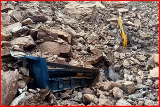 Accident during illegal mining in Bharatpur