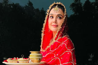 Preity Zinta  on Karwa Chauth