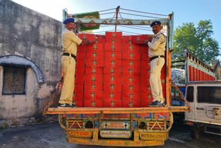 Excise team seized truck