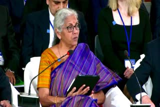 Nirmala Sitharaman attends plenary meeting of the IMF Committee in Washington DC todayEtv Bharat