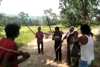 गौरेला में ग्रामीणों के बीच खूनी विवाद