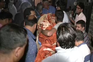 slain Kashmiri Pandit mortal remains reached in jammu