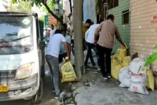 Malaba Hatao Abhiyan campaign in Delhi