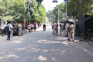 Fight between students and local people in Golakpur