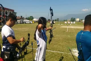 State level junior archery competition started in vikasnagar dehradun