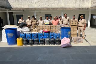 excise department action against spurious liquor