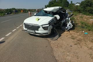 Road accident in Udaipur