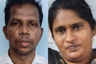 pathanamthitta  attack against old man couple arrested  വയോധികനെ മര്‍ദിച്ച് കണ്ണിന് പരിക്കേല്‍പ്പിച്ചു  പത്തനംതിട്ടയില്‍ ദമ്പതികള്‍ പിടിയില്‍  മര്‍ദനത്തിന് പ്രകോപനം  മധ്യവയസ്‌കനെ മര്‍ദിച്ച കേസില്‍