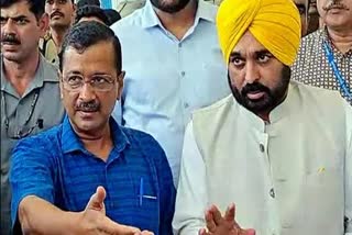 AAP leaders Arvind Kejriwal Bhagwant Mann to address public meeting in Gujarat today