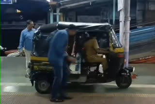 Mumbai auto driver arrested for riding auto on Kurla Railway Station platform