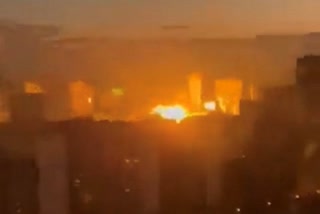 The capital city of Kyiv attacked by kamikaze drones says Ukrainian presidents staff reports Reuters