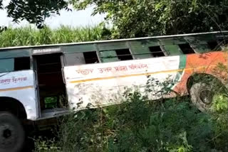 roadways bus accident in ghaziabad