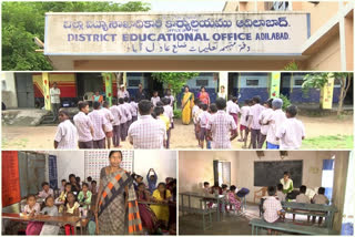 Teacher adjustment process in Adilabad