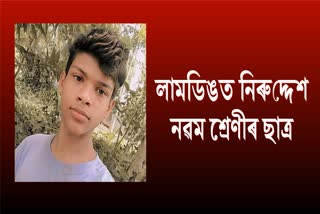 Student went missing from Lamding