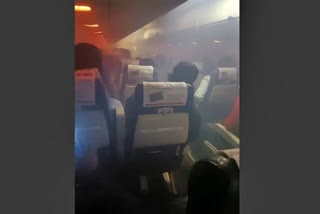 Engine oil leak led to smoke in cabin  SpiceJet flight SG 3735 issue  SpiceJet flight  DGCA report  DGCA  സ്‌പൈസ്‌ജെറ്റ്  ഡിജിസിഎയുടെ അന്വേഷണ റിപ്പോര്‍ട്ട്  ഡിജിസിഎ  സ്‌പൈസ്‌ജെറ്റ് വിമാനം എസ്‌ജി 3735